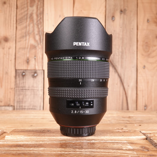 Used Pentax AF 15-30mm F2.8 HD D FA ED SDM WR Lens