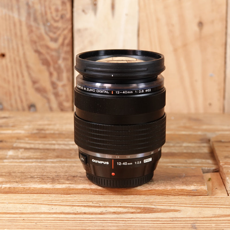 Used Olympus 12-40mm F2.8 Pro Black Micro Four Thirds Lens
