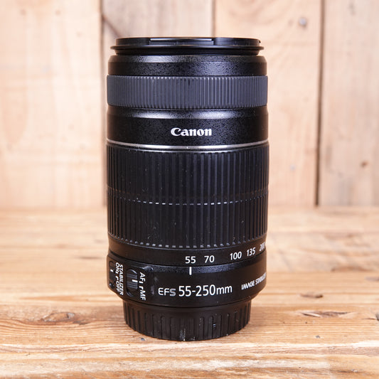 Used Canon EF-S 55-250mm F4-5.6 IS II Lens