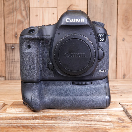 Used Canon EOS 5D Mark III Digital SLR Camera with BG-E11 Grip