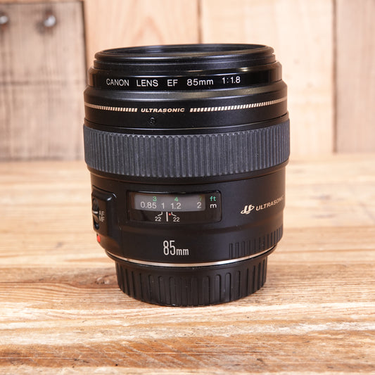 Used Canon EF 85mm F1.8 USM Lens