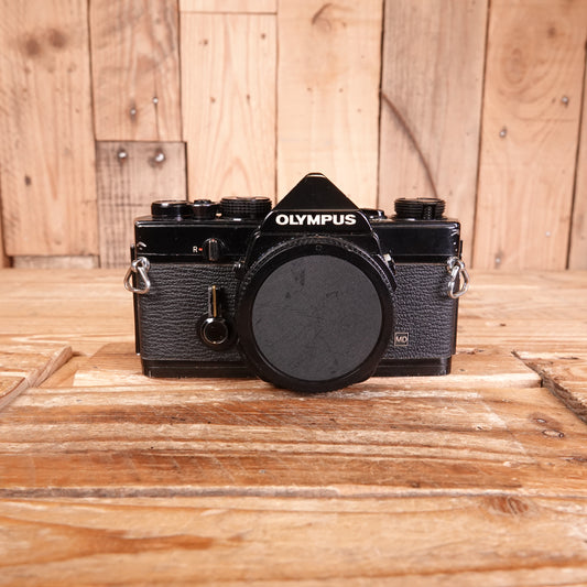 Used Olympus OM-1 Black 35mm Film Camera Body