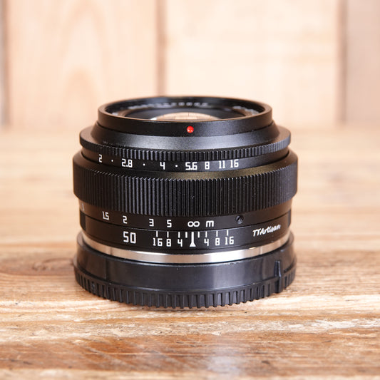 Used TTArtisan 50mm F2 MF Lens - Sony E FIt
