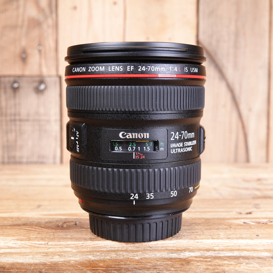 Used Canon EF 24-70mm F4 L IS USM Lens