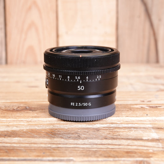 Used Sony FE 50mm f2.5 G Lens