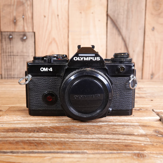Used Olympus OM-4 Black 35mm Film Camera Body