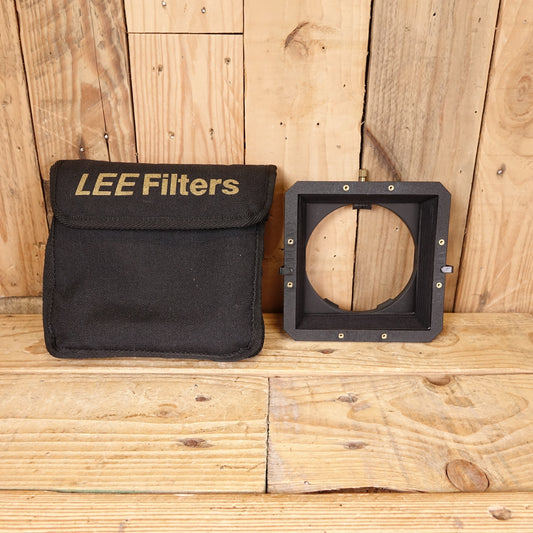 Used Lee Filter Standard Bellows Lens Hood with Case