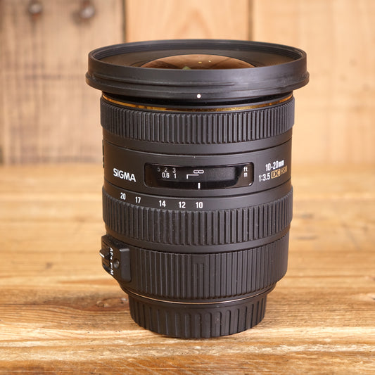 Used Sigma AF 10-20mm F3.5 EX DC HSM Lens - Canon Fit