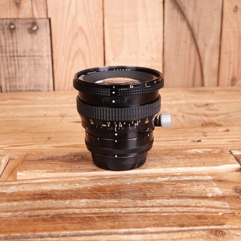 Used Nikon MF 28mm F4 PC-Nikkor Shift Non Ai Lens