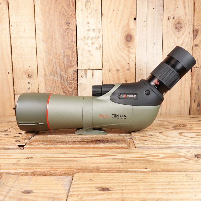 Used Kowa TSN-66A Prominar Fluorite Crystal 66mm Angled Scope with TE-80X W Eyepiece
