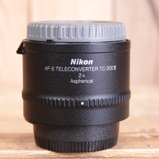 Used Nikon TC-20E III AF-S 2X TeleConverter