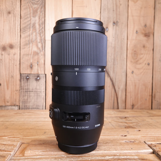 Used Sigma 100-400mm F5-6.3 DG Contemporary Lens - Canon Fit