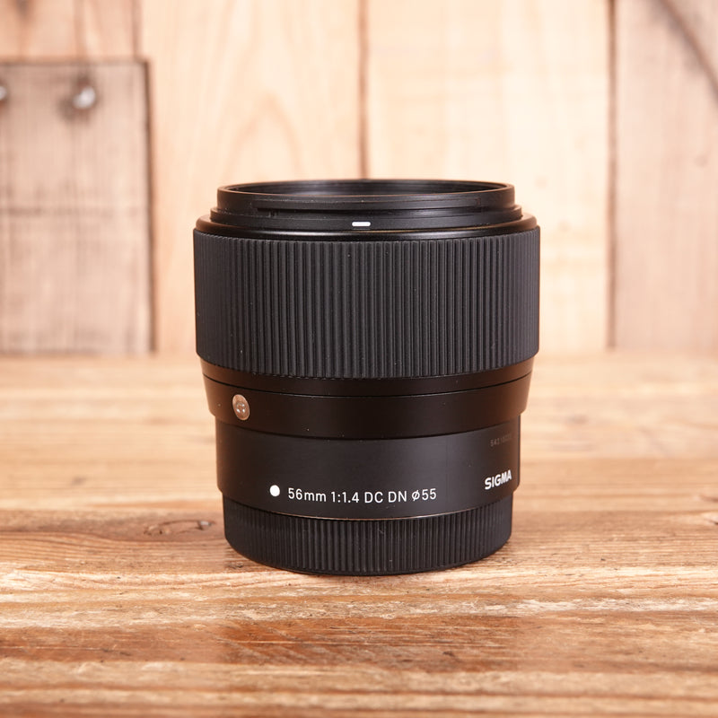 Used Sigma 56mm f1.4 DC DN Contemporary Lens - Canon M