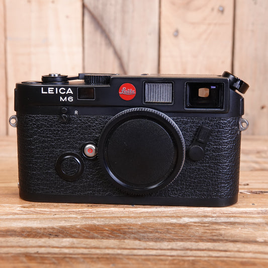 Used Leica M6 Black .72 Rangefinder Camera Body 10404