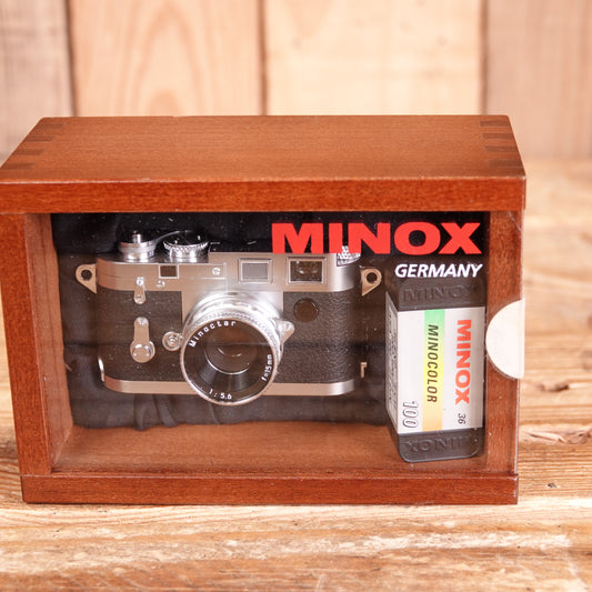 Used Minox Leica M3 Type Subminature Film Camera