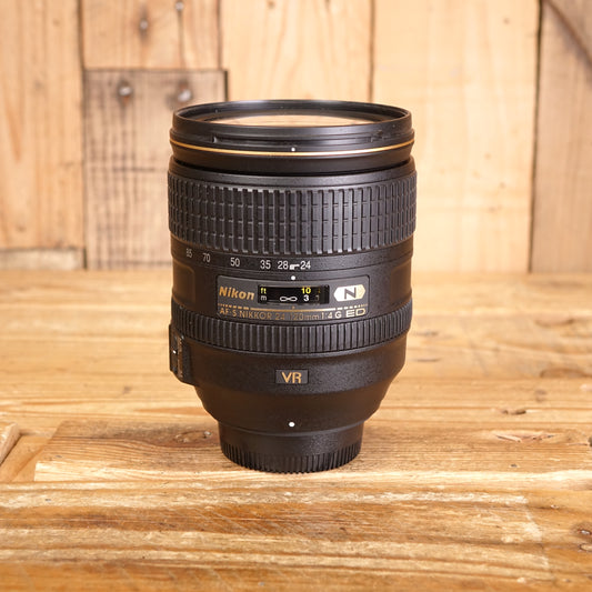 Used Nikon AF-S 24-120mm F4 G ED VR Lens