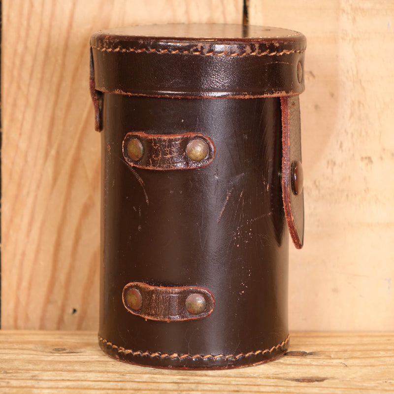Used Leica Leather Lens Case - aprox. 105x70mm