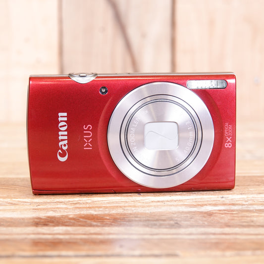 Used Canon Ixus 185 Camera - Red