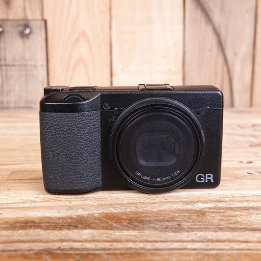 Used Ricoh GR III Black Digital Compact Camera