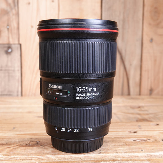 Used Canon EF 16-35mm F4 L IS USM Lens