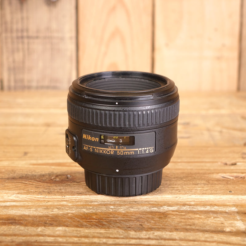 Used Nikon AF-S 50mm F1.4 G Lens