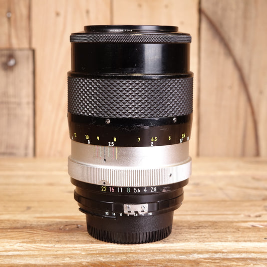 Used Nikon MF 135mm f2.8 Nikkor Q.C  Ai Lens