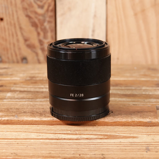 Used Sony FE 28mm F2 Full frame E mount Lens