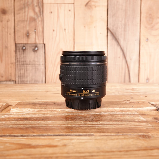Used Nikon AF-P 18-55mm f3.5-5.6 DX G VR Lens
