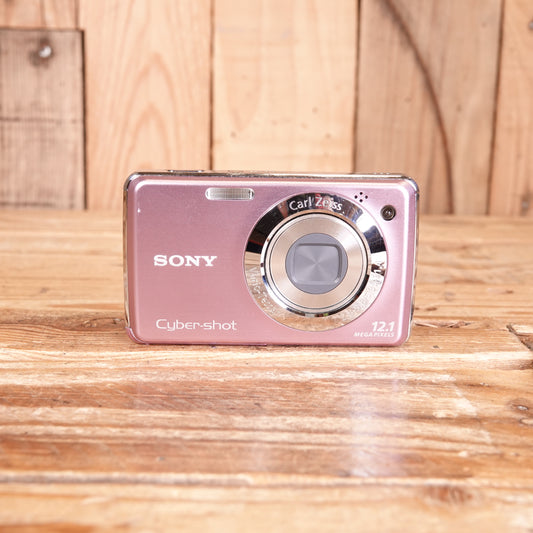Used Sony Cybershot W210 Camera - Pink