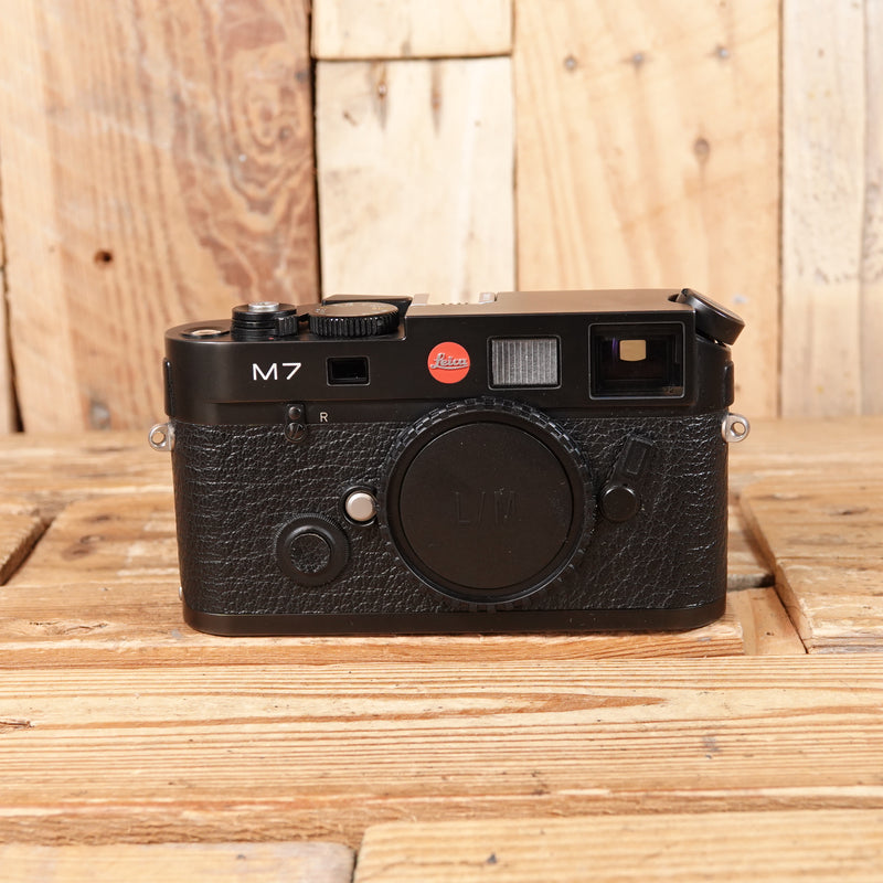Used Leica M7 0.72 Black Rangefinder Camera Body 10503
