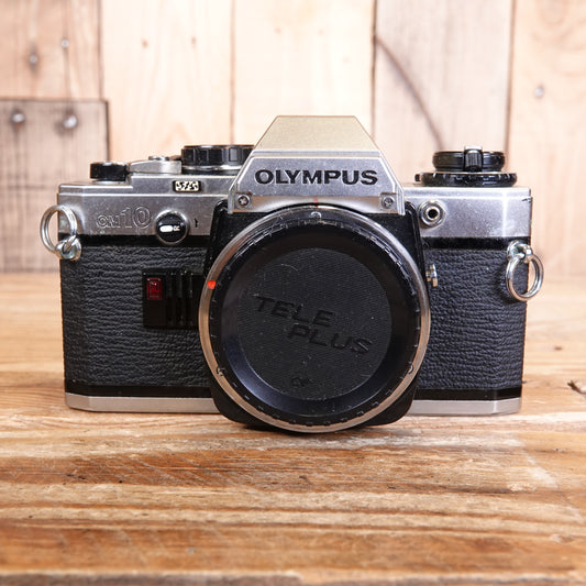 Used Olympus OM-10 Silver 35mm Film Camera Body
