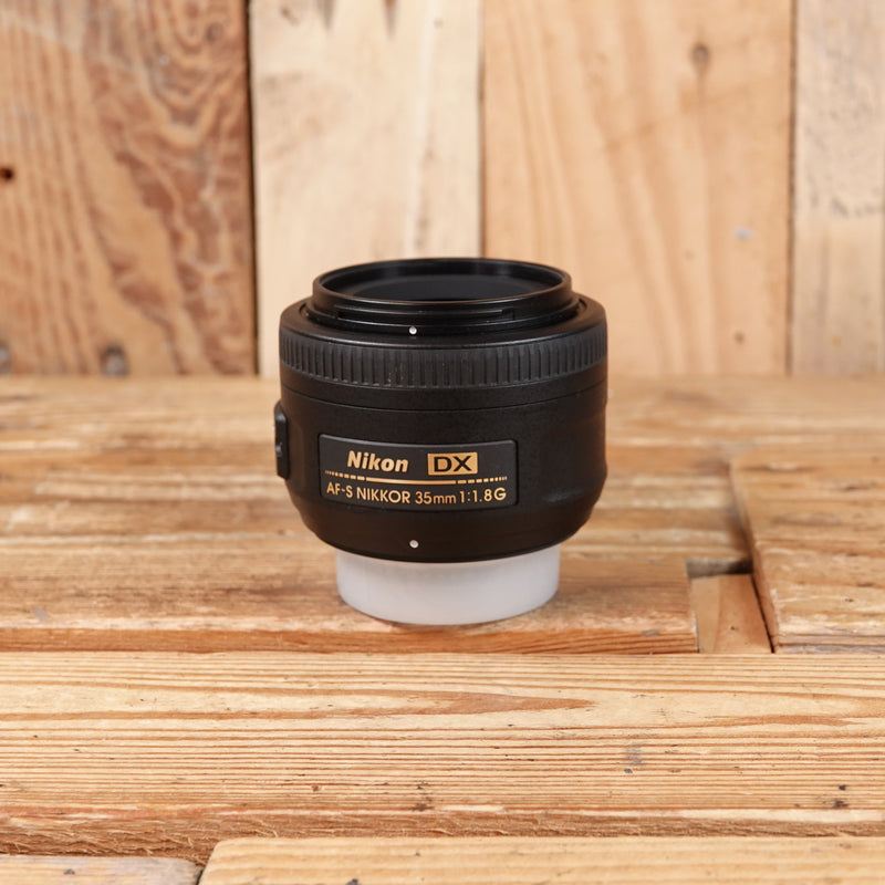 Used Nikon AF-S 35mm F1.8 G DX Lens
