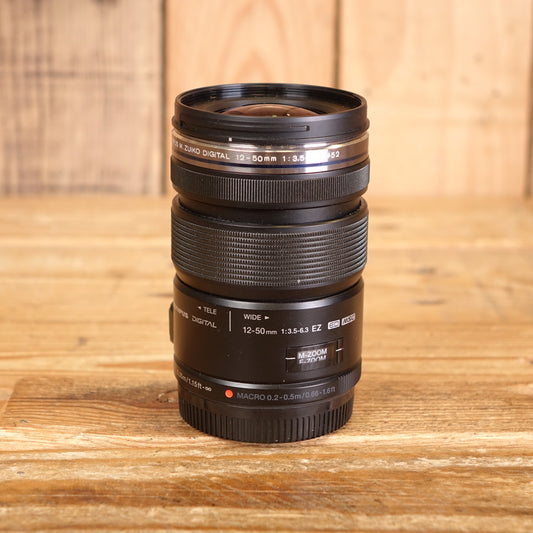 Used Olympus MFT 12-50mm F3.5-6.3  EZ ED MSC Lens