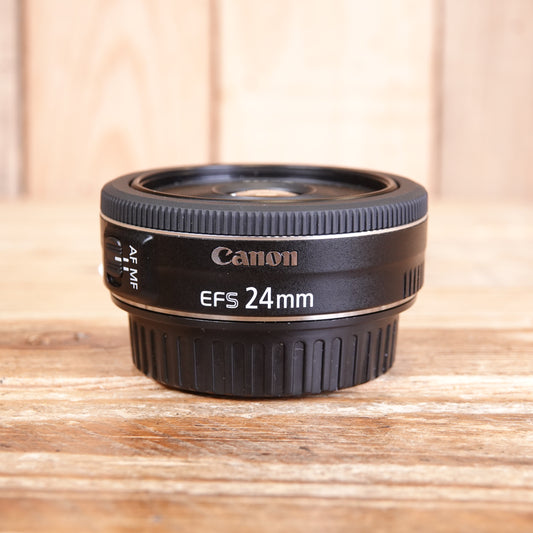 Used Canon EF-S 24mm f2.8 STM Lens