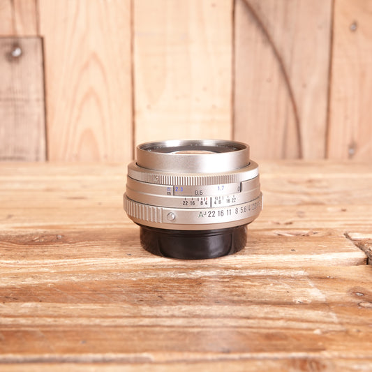 Used Pentax AF 43mm F1.9 Limited FA Silver Lens