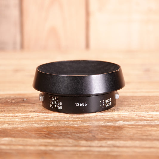 Used Leitz 12585 lens hood for Leica Summicron-M 2.0/50