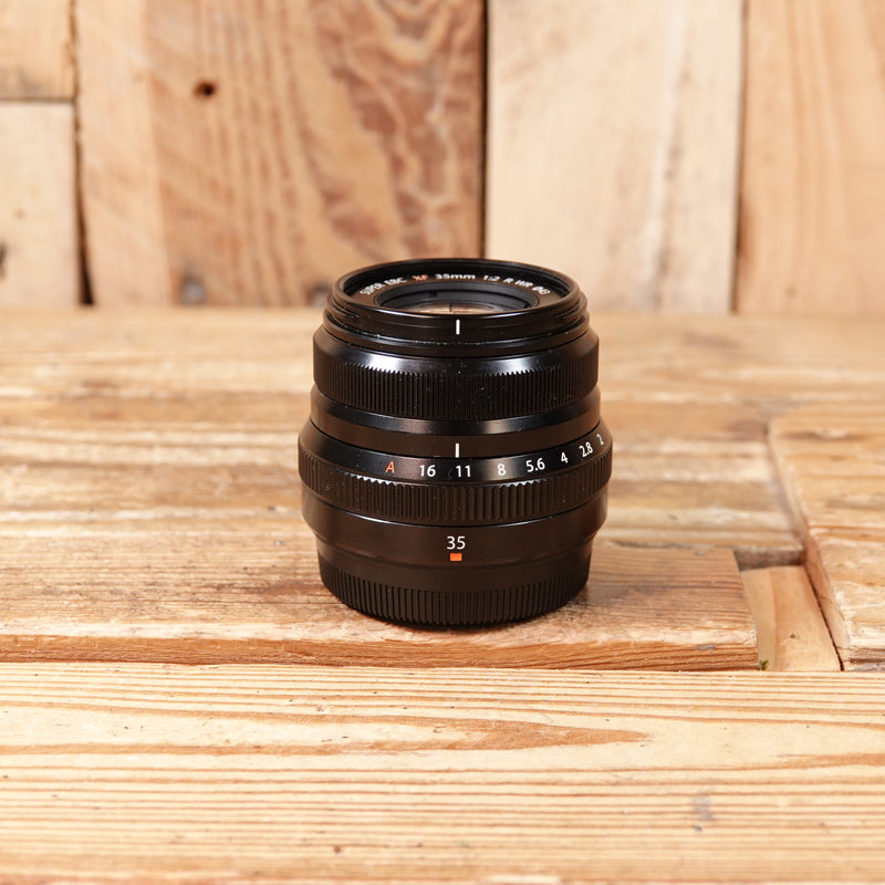 Used Fujifilm XF 35mm F2 Black R WR Fujinon Lens