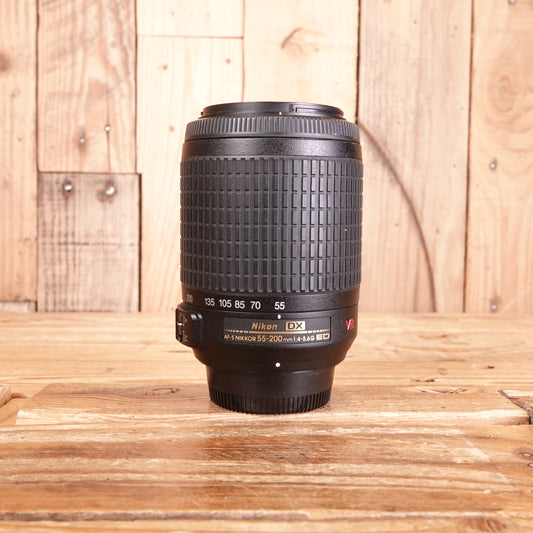 Used Nikon AF-S 55-200mm F4-5.6 G ED VR Lens