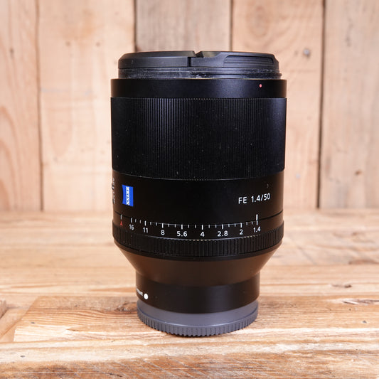 Used Sony FE 50mm f1.4 ZA 50mm F1.4 Zeiss Planar Lens