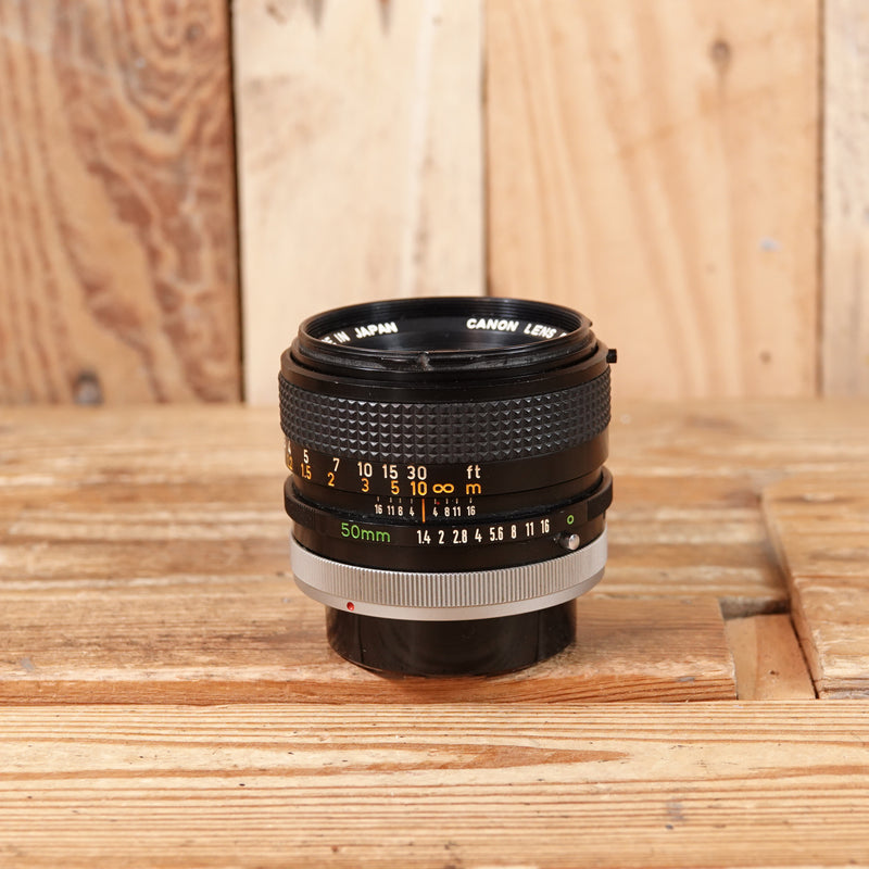 Used Canon FD 50mm F1.4 SSC Lens