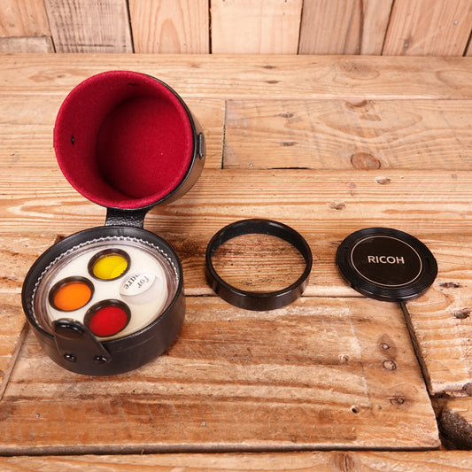 Used Ricoh CR 16mm Fisheye Case, Filters, Hood and Front Cap - Accessories Only