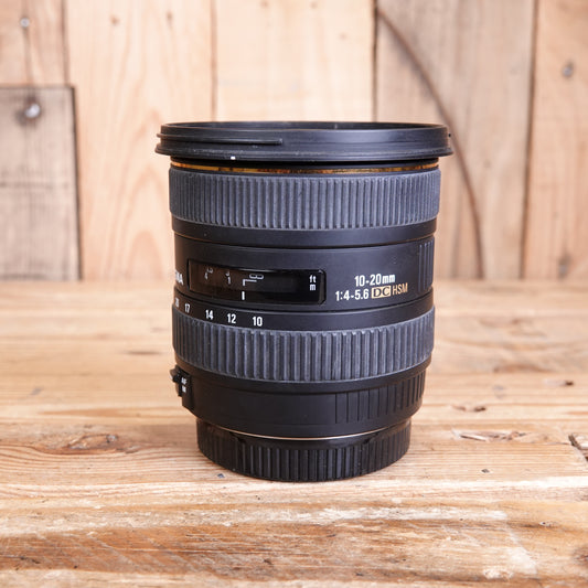 Used Sigma AF 10-20mm F4-5.6 EX DC HSM Lens - Canon Fit