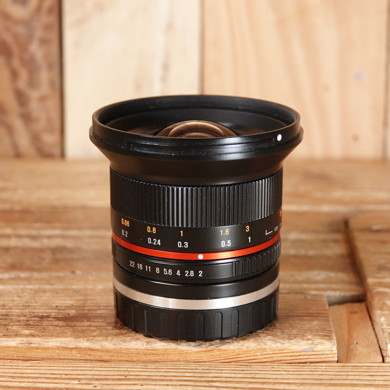 Used Rokinon Samyang 12mm f2 NCS Lens - Canon M