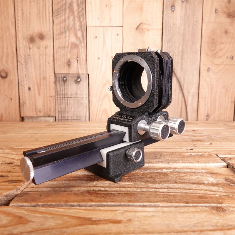 Used Pentax Auto Bellows M Unit with Double Release Cable