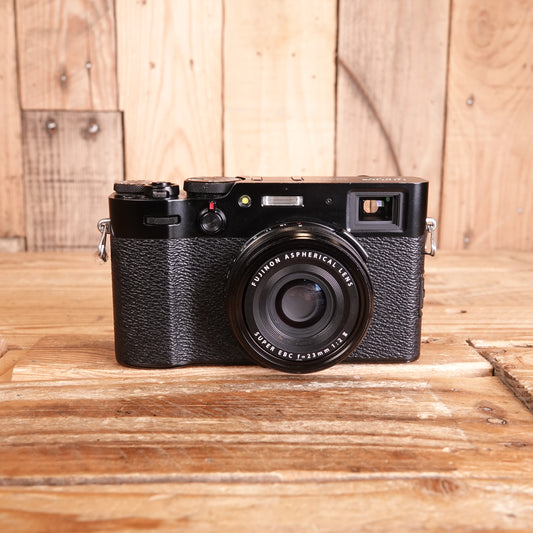 Used Fuji X100V Black Digital Camera