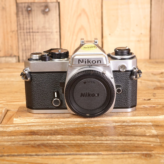 Used Nikon FE Silver Camera Body