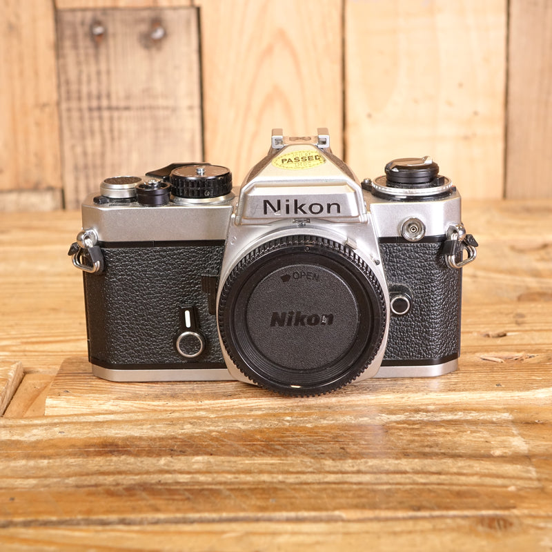 Used Nikon FE Silver Camera Body