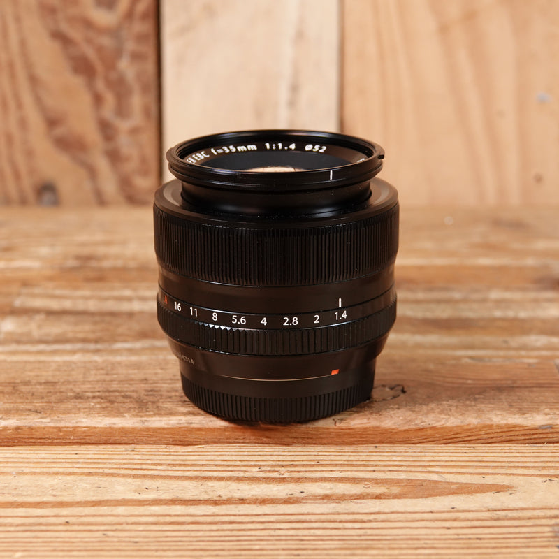 Used Fujifilm XF 35mm F1.4 R Black Fujinon Lens