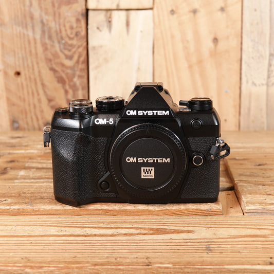Used OM System Mirrorless OM-5 II Camera Body - Black