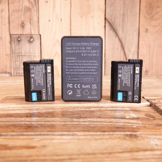 Used Durapro USB Charger Set with 2x DSTE Batteries